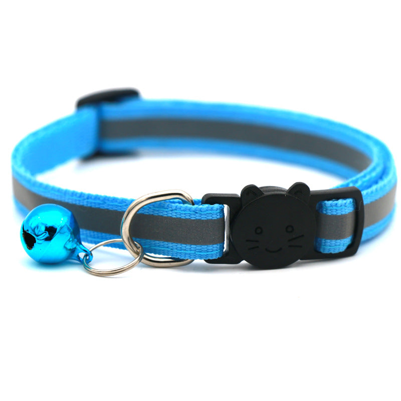 Wholesale Pet Collars with Reflective Patches, Ensuring the Safety of Your Beloved Pets at Night