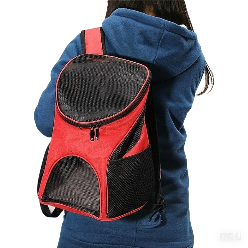 Pet Carrier Bag with Mesh Ventilation, Dog Carrier Backpack Breathable for Small Pets/Cats/Puppies, for Traveling, Hiking, Camping, Walking & Outdoor