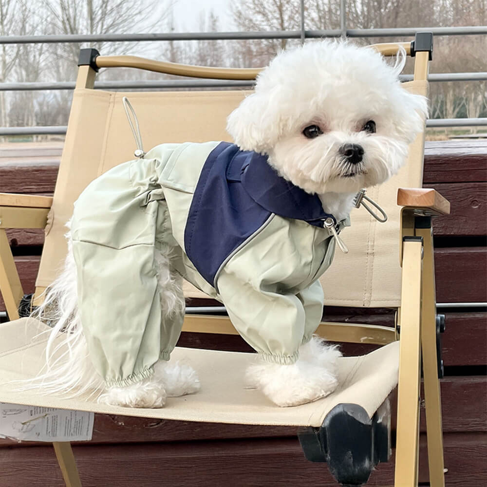 Fashion - Forward Waterproof Pet Raincoat for Small - to - Medium - Sized Dogs