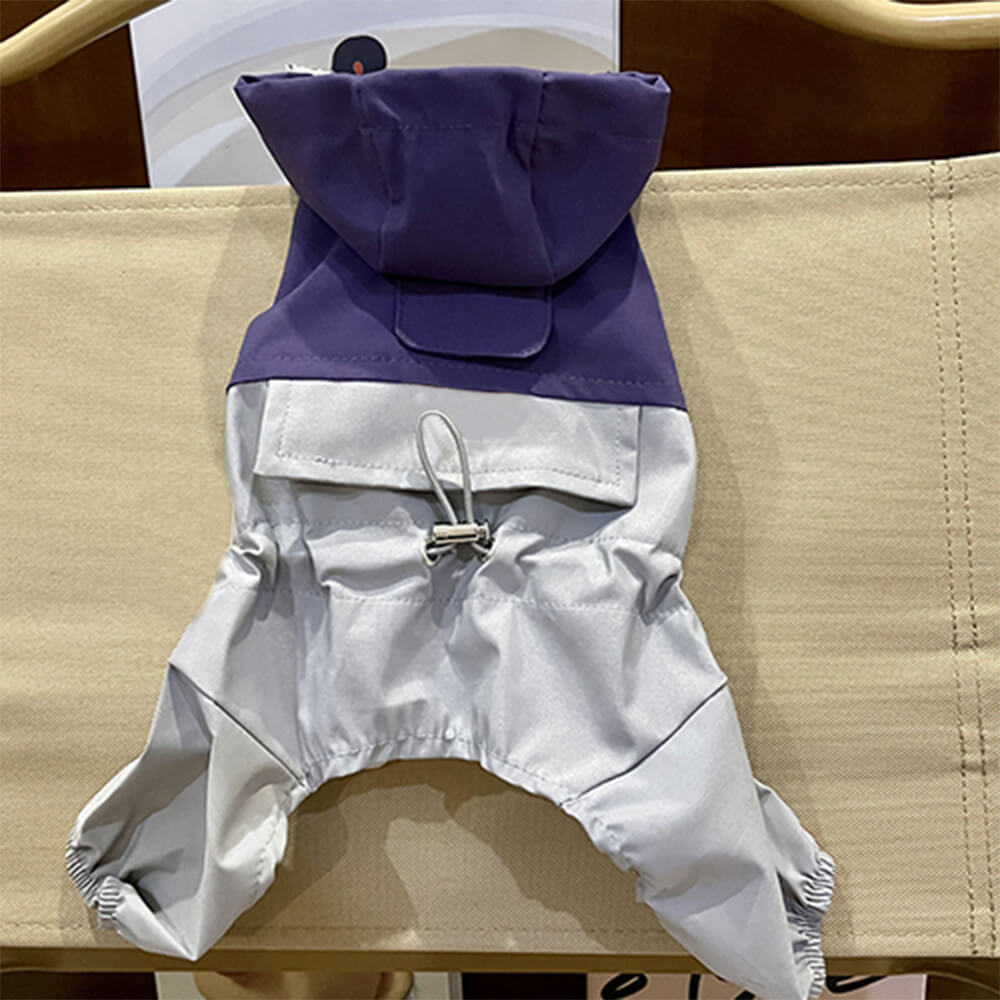 Fashion - Forward Waterproof Pet Raincoat for Small - to - Medium - Sized Dogs