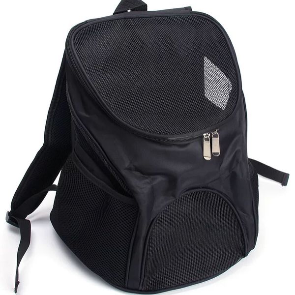 Pet Carrier Bag with Mesh Ventilation, Dog Carrier Backpack Breathable for Small Pets/Cats/Puppies, for Traveling, Hiking, Camping, Walking & Outdoor