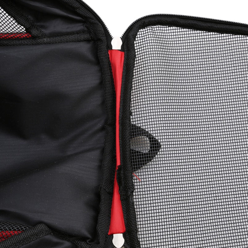 Pet Carrier Bag with Mesh Ventilation, Dog Carrier Backpack Breathable for Small Pets/Cats/Puppies, for Traveling, Hiking, Camping, Walking & Outdoor