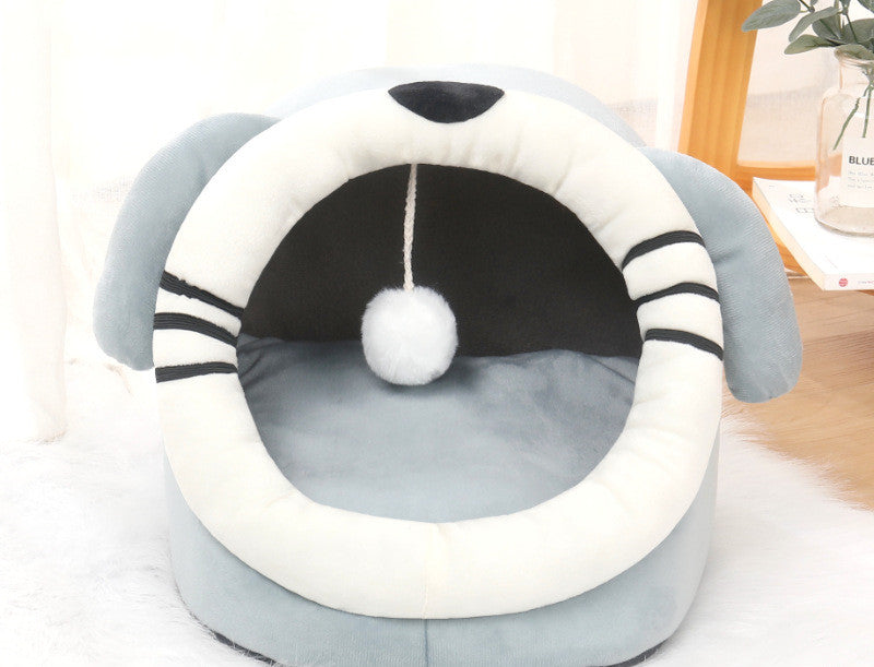 Warm Winter Pet Beds: Optional Deer/Cat/Dog Shapes