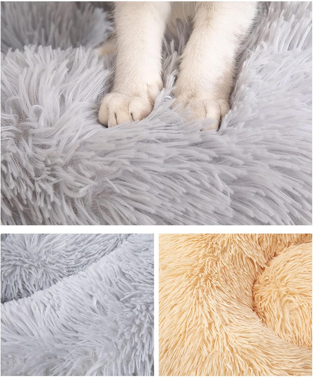 Fashion and Comfort Combined - Multi - colored Plush Pet Beds