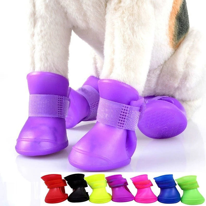 Wholesale Fashionable Pet Rain Boots with Excellent Waterproof Performance