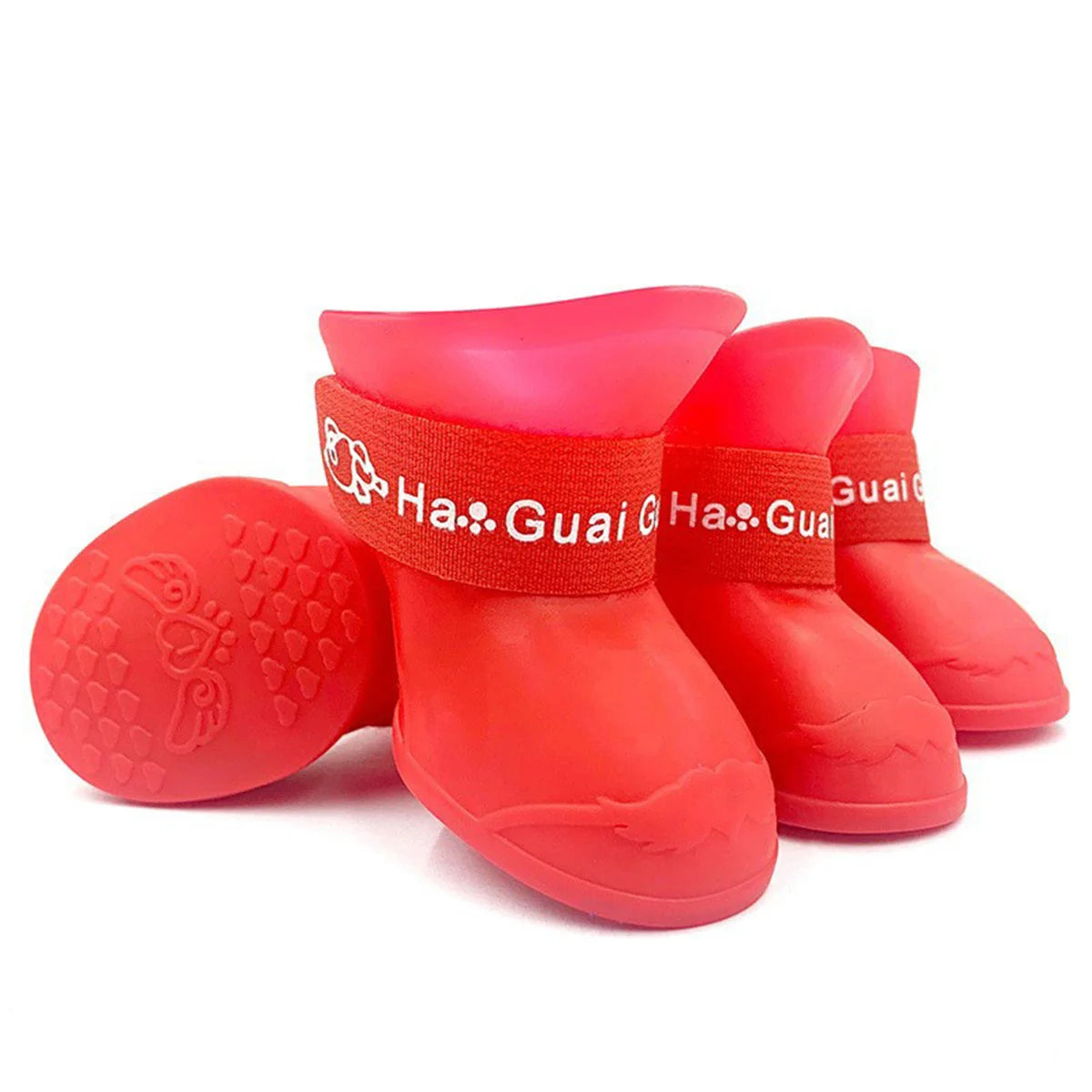 Wholesale Fashionable Pet Rain Boots with Excellent Waterproof Performance