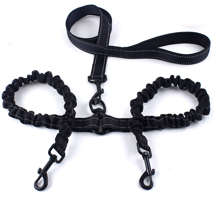 Wholesale Double - headed Pet Leashes, Meeting the Needs of Multiple - pet Outings
