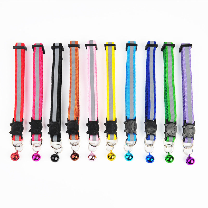 Wholesale Pet Collars with Reflective Patches, Ensuring the Safety of Your Beloved Pets at Night
