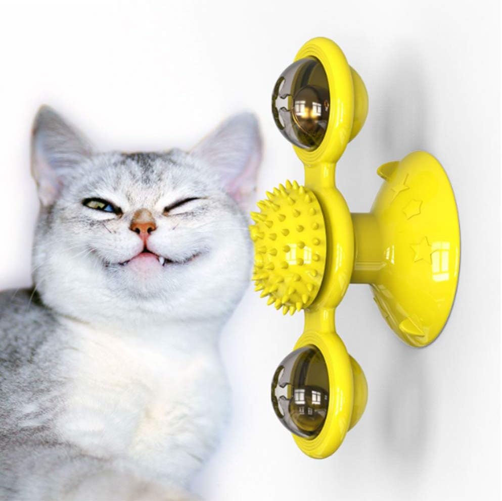 Wholesale Multi - functional Windmill Cat Toys, Meeting Various Needs of Cats
