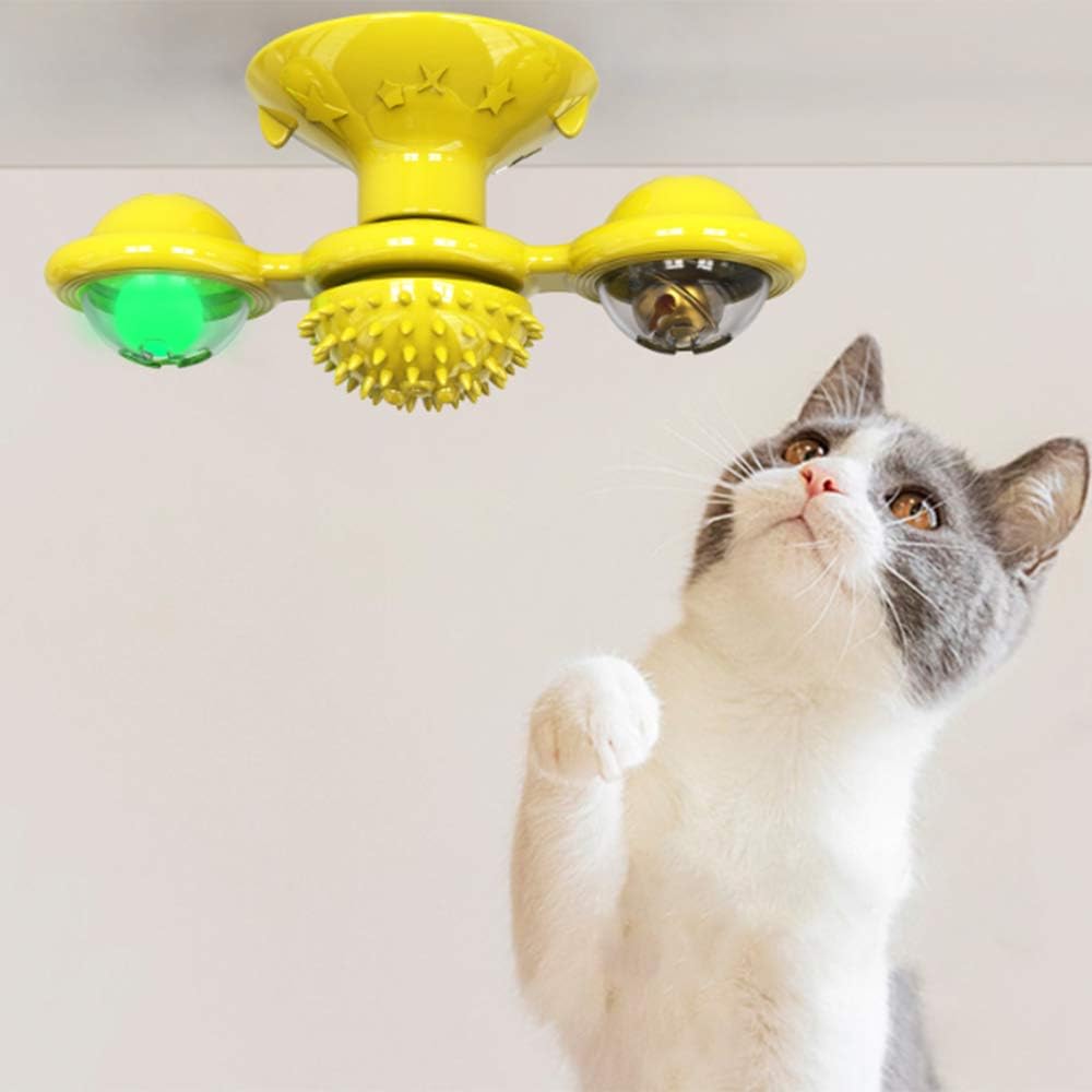 Wholesale Multi - functional Windmill Cat Toys, Meeting Various Needs of Cats