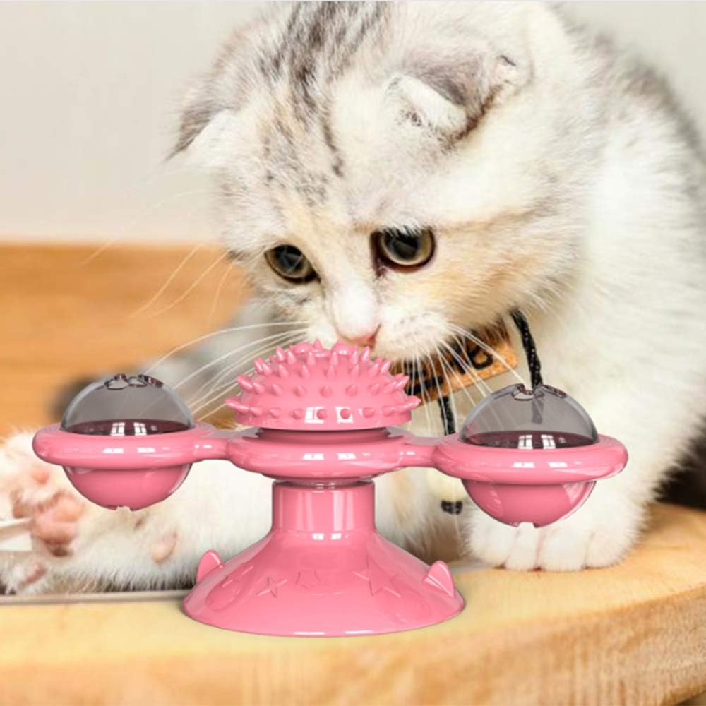 Wholesale Multi - functional Windmill Cat Toys, Meeting Various Needs of Cats