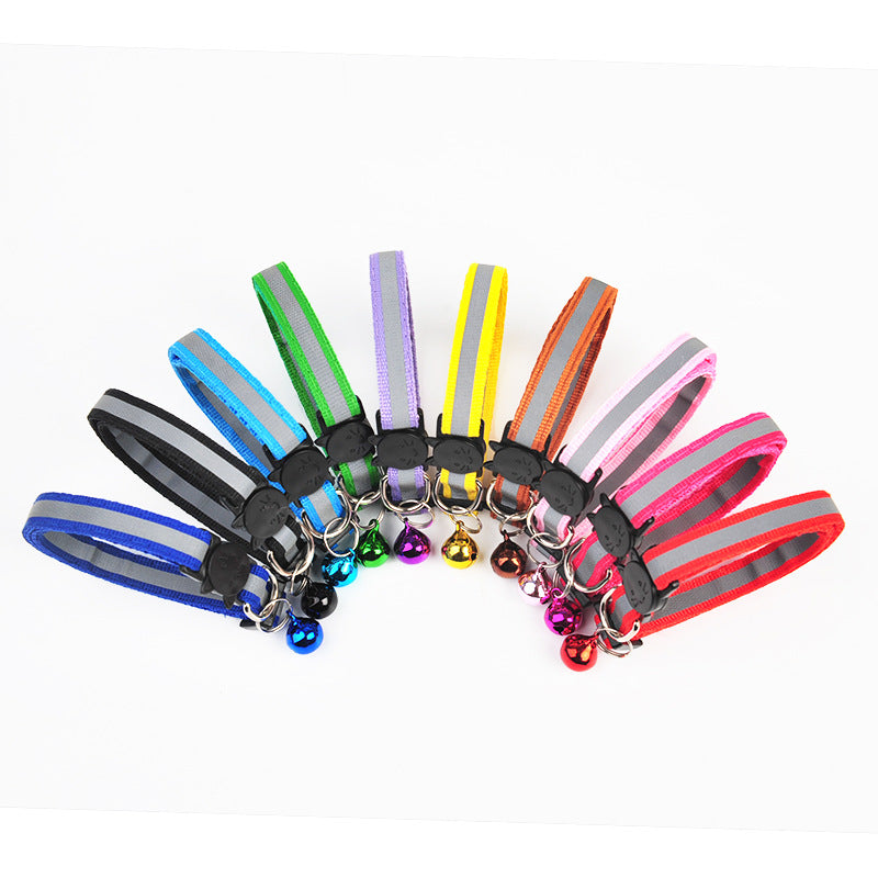 Wholesale Pet Collars with Reflective Patches, Ensuring the Safety of Your Beloved Pets at Night