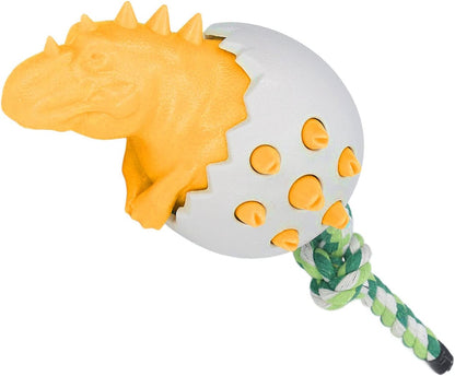 Wholesale Dinosaur Egg-shaped Pet Chewing Toys, Helping with Teeth Cleaning