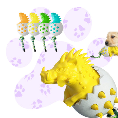 Wholesale Dinosaur Egg-shaped Pet Chewing Toys, Helping with Teeth Cleaning