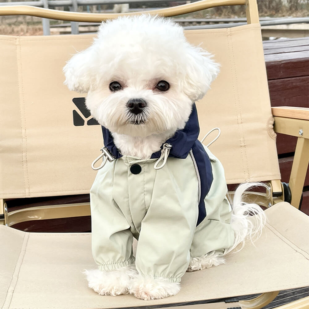 Moda - Forward Capa de chuva impermeável para animais de estimação para cães de pequeno a médio porte