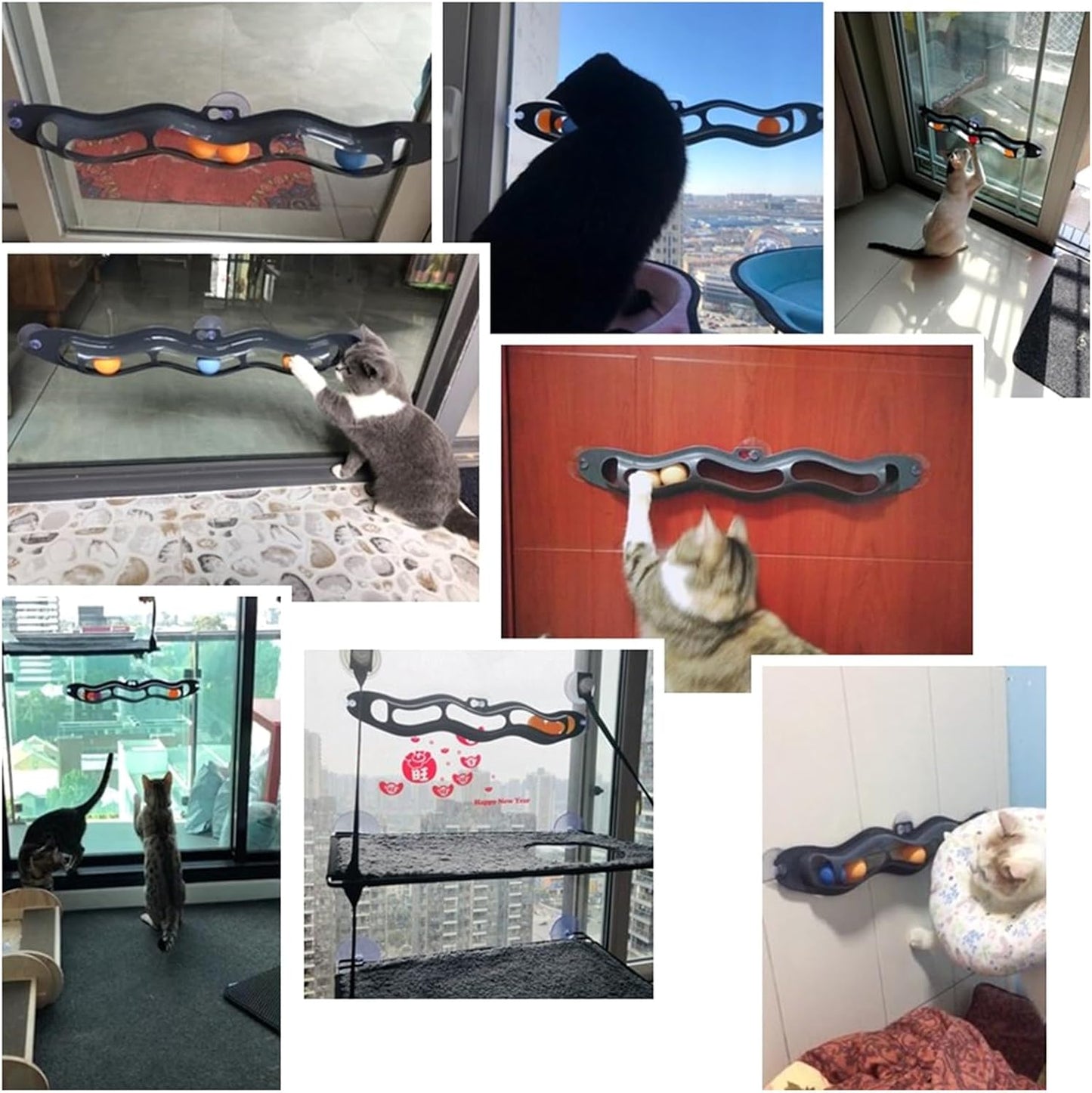 Wholesale Cat Window Track Toys, Stimulate Cats' Hunting Instincts