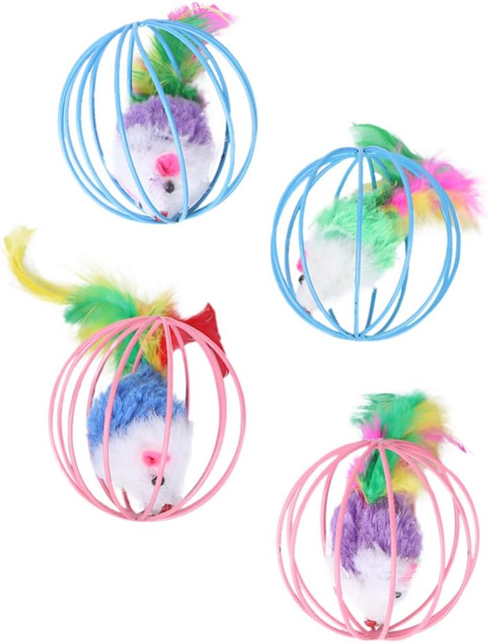 Wholesale Plush Ball Mouse Cat Toys, Stimulate Cats' Curiosity