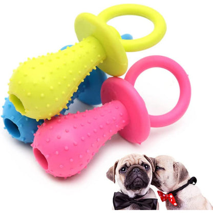 Wholesale Durable Rubber Pet Chew Toy with Bell